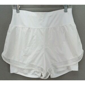 Xersion Women's Everair White High Rise Lined Running Short Size‎ M